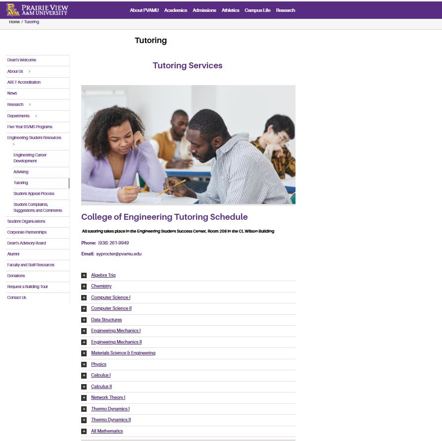 PVAMU Tutor Image 1